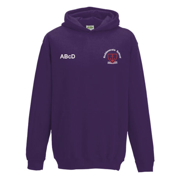 Roddensvale Leavers Hoodie - Purple (kids sizing) Thumbnail