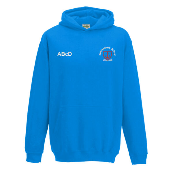 Roddensvale Leavers Hoodie - Sapphire Blue (kids sizing) Thumbnail