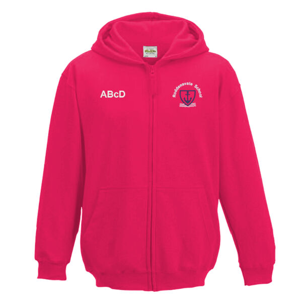 Roddensvale Leavers Zoodie - Hot Pink (kids sizing) Thumbnail