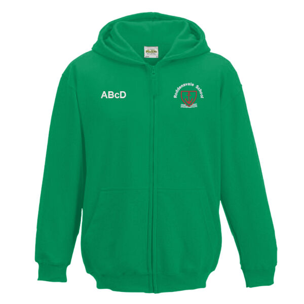 Roddensvale Leavers Zoodie - Kelly Green (kids sizing) Thumbnail