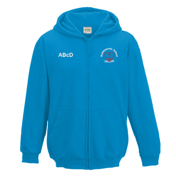 Roddensvale Leavers Zoodie - Sapphire Blue (kids sizing) Thumbnail